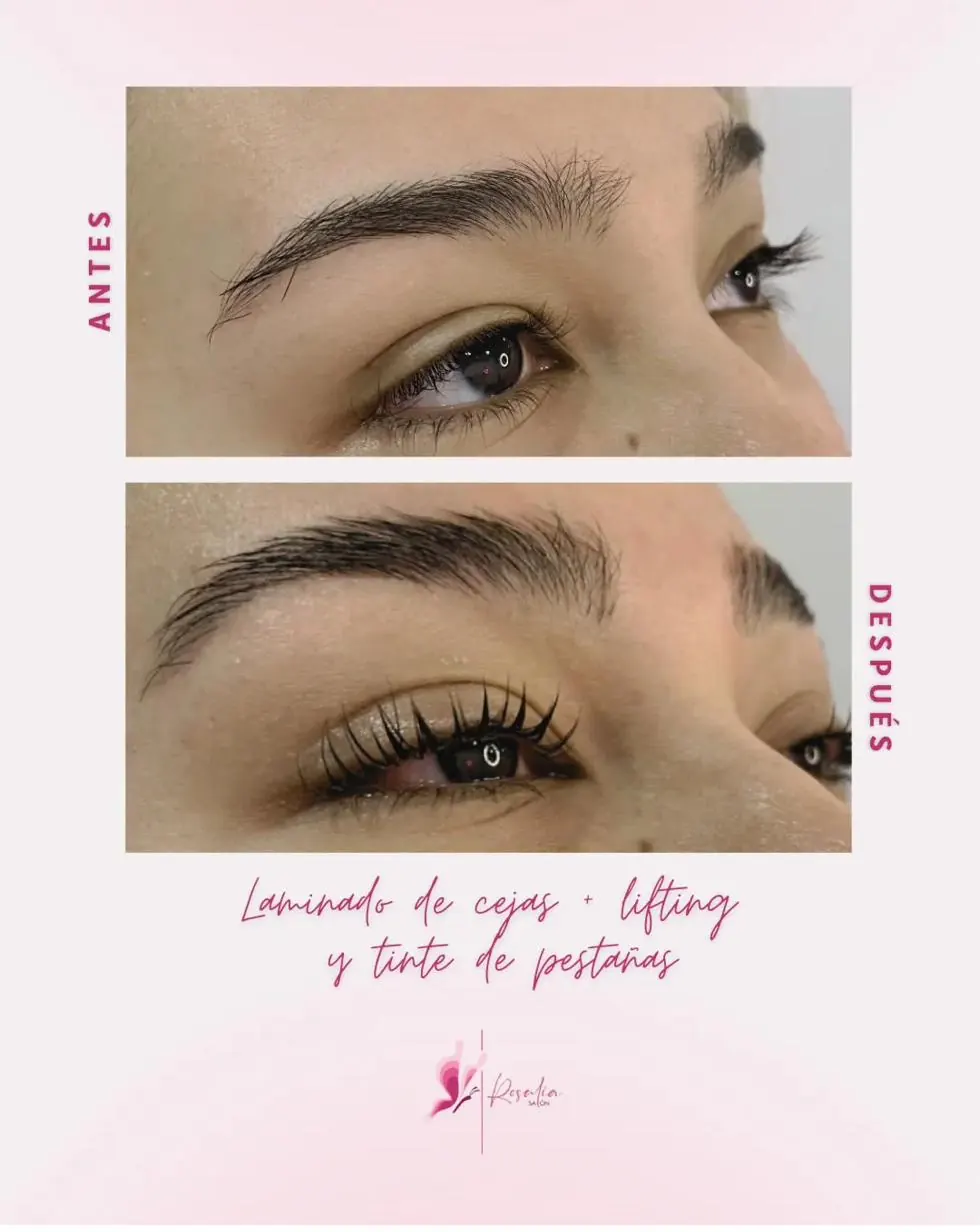 Diseño y perfilado de cejas con hilo, Rosalía Salón Vila-real